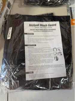 Instant Mesh Guard Magnetic Screen Door (90”x210”)