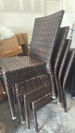 24 chairs $20 each obo