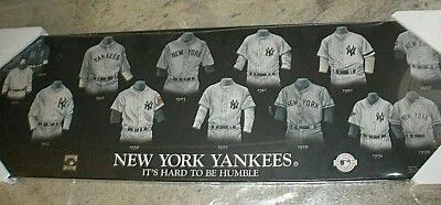 New York Yankees It's Hard To Be Humble Jersey History 