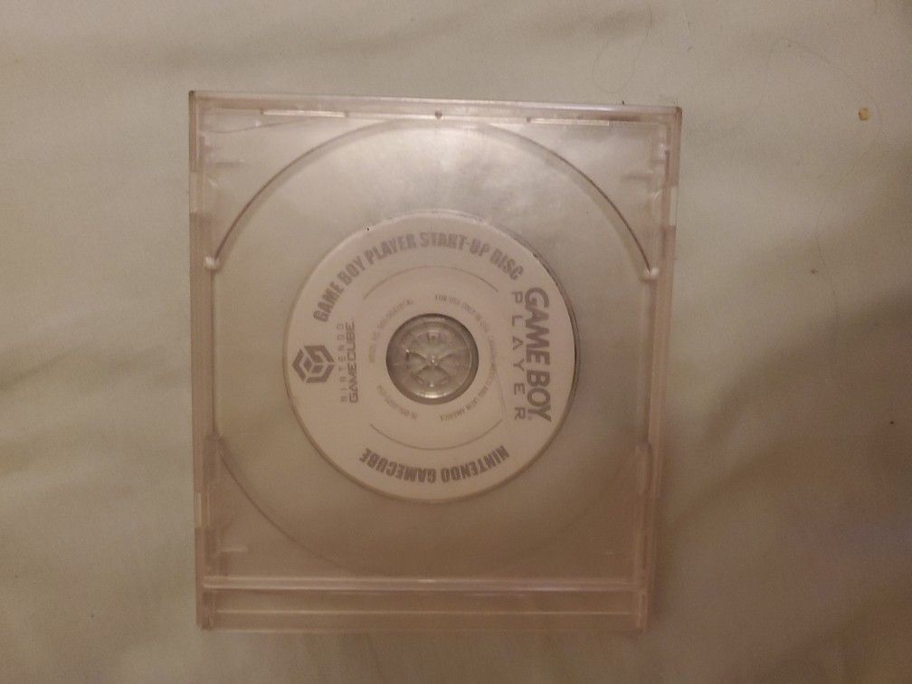 Gamecube Gameboy Player Disc