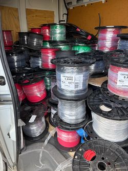 Electrical Wire THHN Copper #6 500ft Spools New Roll (price Of Each )also available #1 #2 #3 #4 #6 #8 #10 #12 #14 ask for prices
