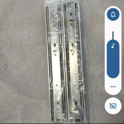 12" drawerslides $6.00