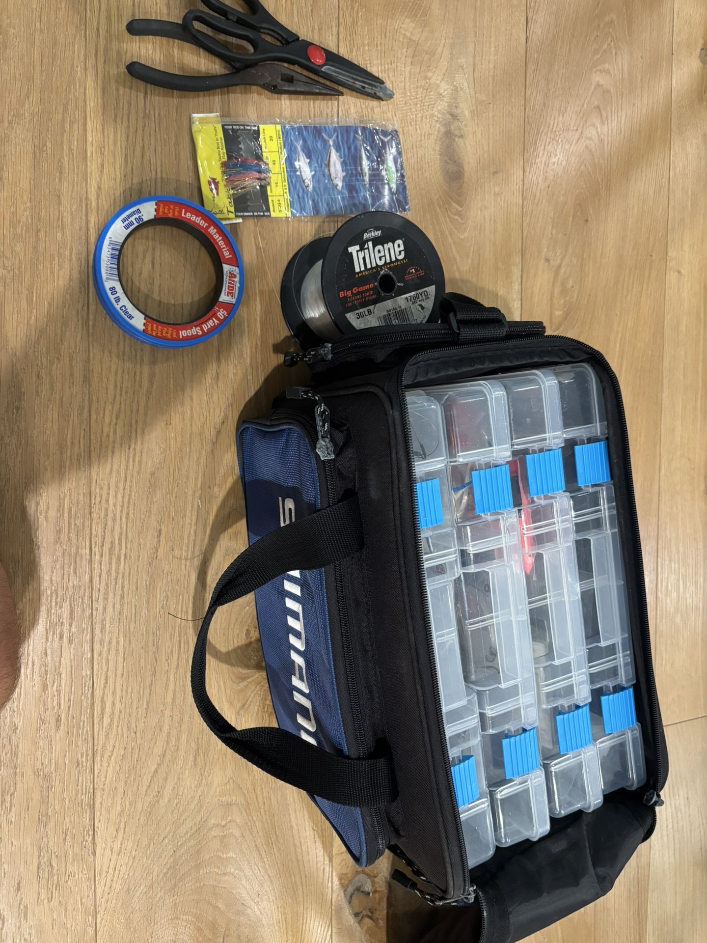 Shimano Fishing Tackle Box Full Of Tackle