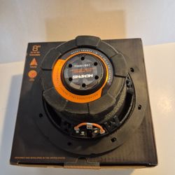 MEMPHIS (1) 8 INCH 2 OR 4 OHM SELECTABLE VOICE COIL 400 WATTS CAR SUBWOOFER ( BRAND NEW PRICE IS LOWEST INSTALL NOT AVAILABLE )