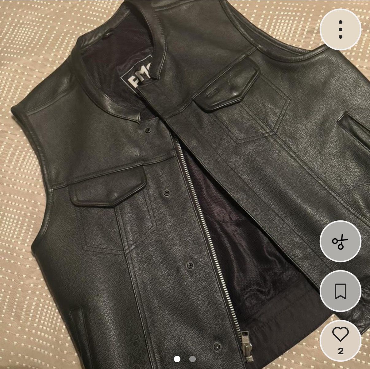 Leather Vest