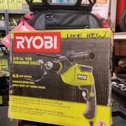 RYOBI 5/8 IN. VSR HAMMER DRILL 