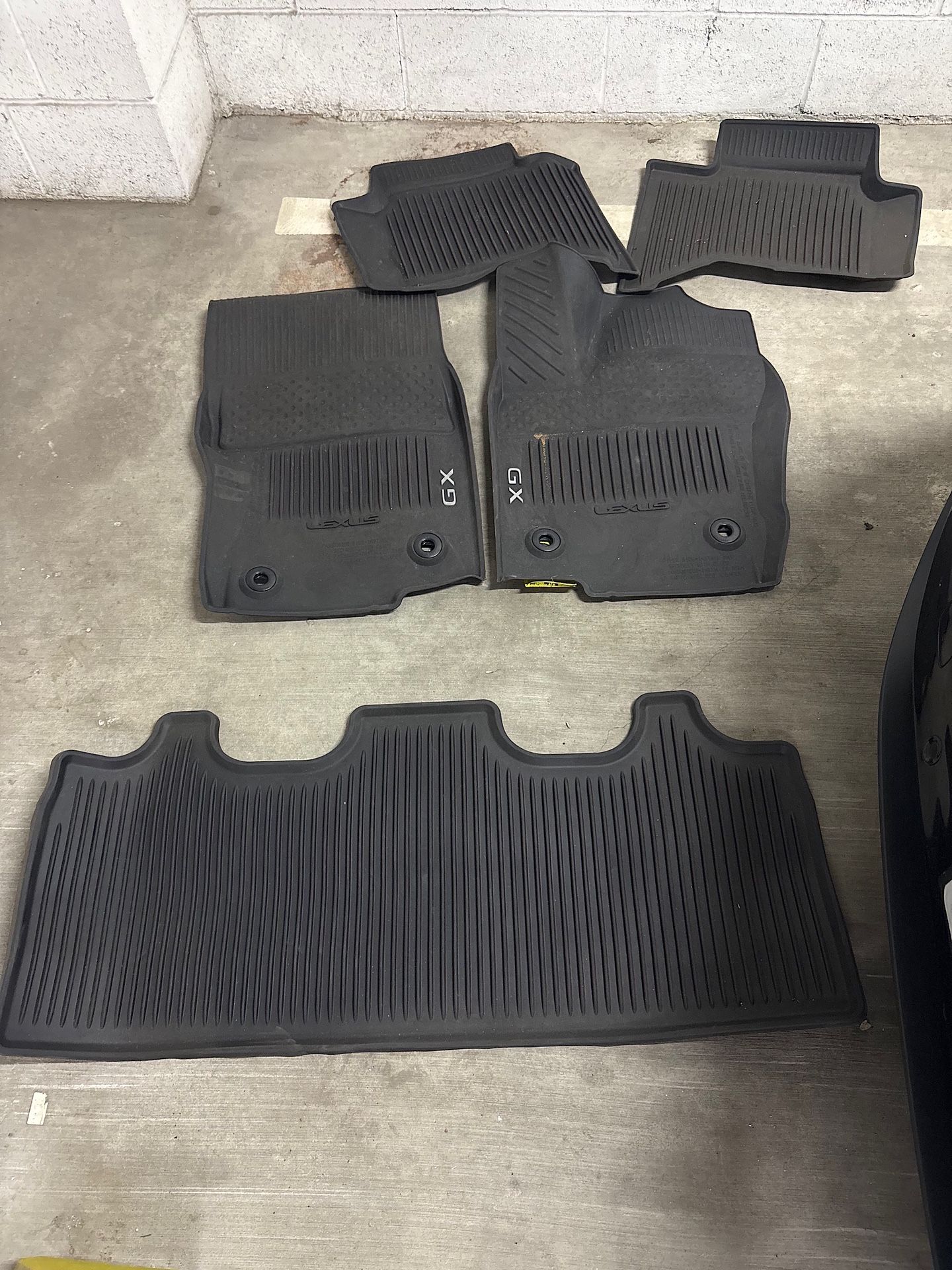 2025 Lexus GX 550 All Weather Floor Mats - OEM