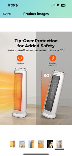 heater with remote