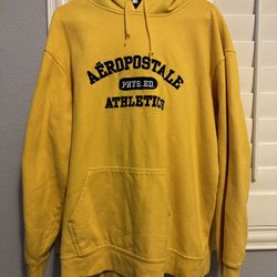 Y2K Early 2000s Aeropostale Yellow Hoodie