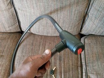 Brand new titanium lock with two keys