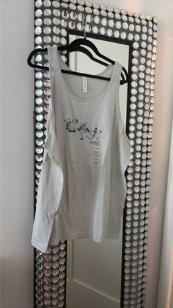 Bella plus canvas, gray tank top extra large