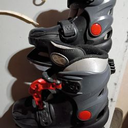 Child's Adjustable Hockey Skates: Size 9j to 12j
