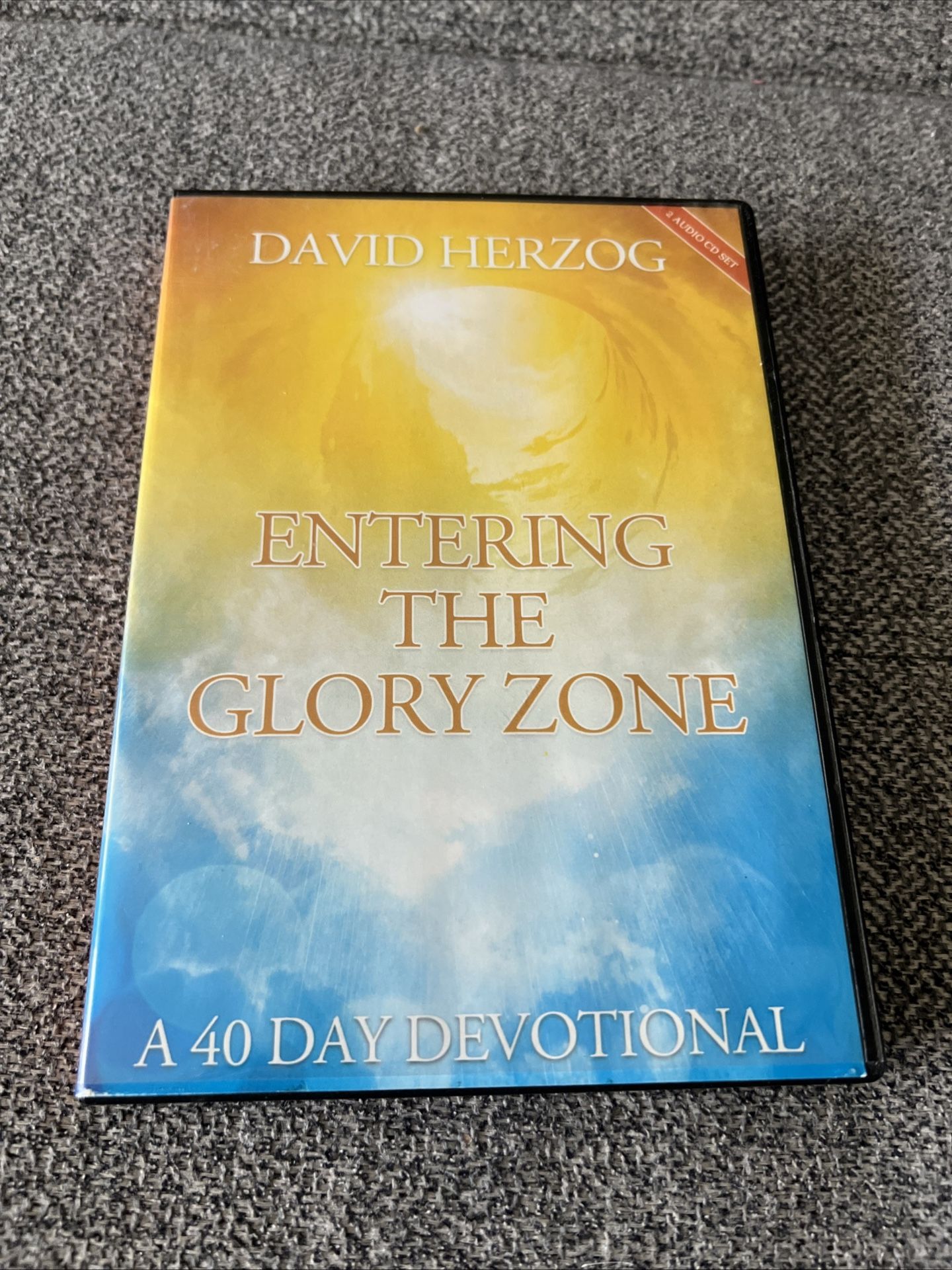 David Herzog ‘Entering The Glory Zone’ 2 Audio CD’s-40Day Devotional Christian