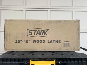 New Stark 20"- 40" 1/2HP 4-Speed Wood Lathe