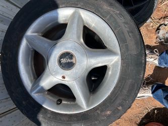 Ultra 5-Spoke Alloy Wheel with Tire 185/65R14