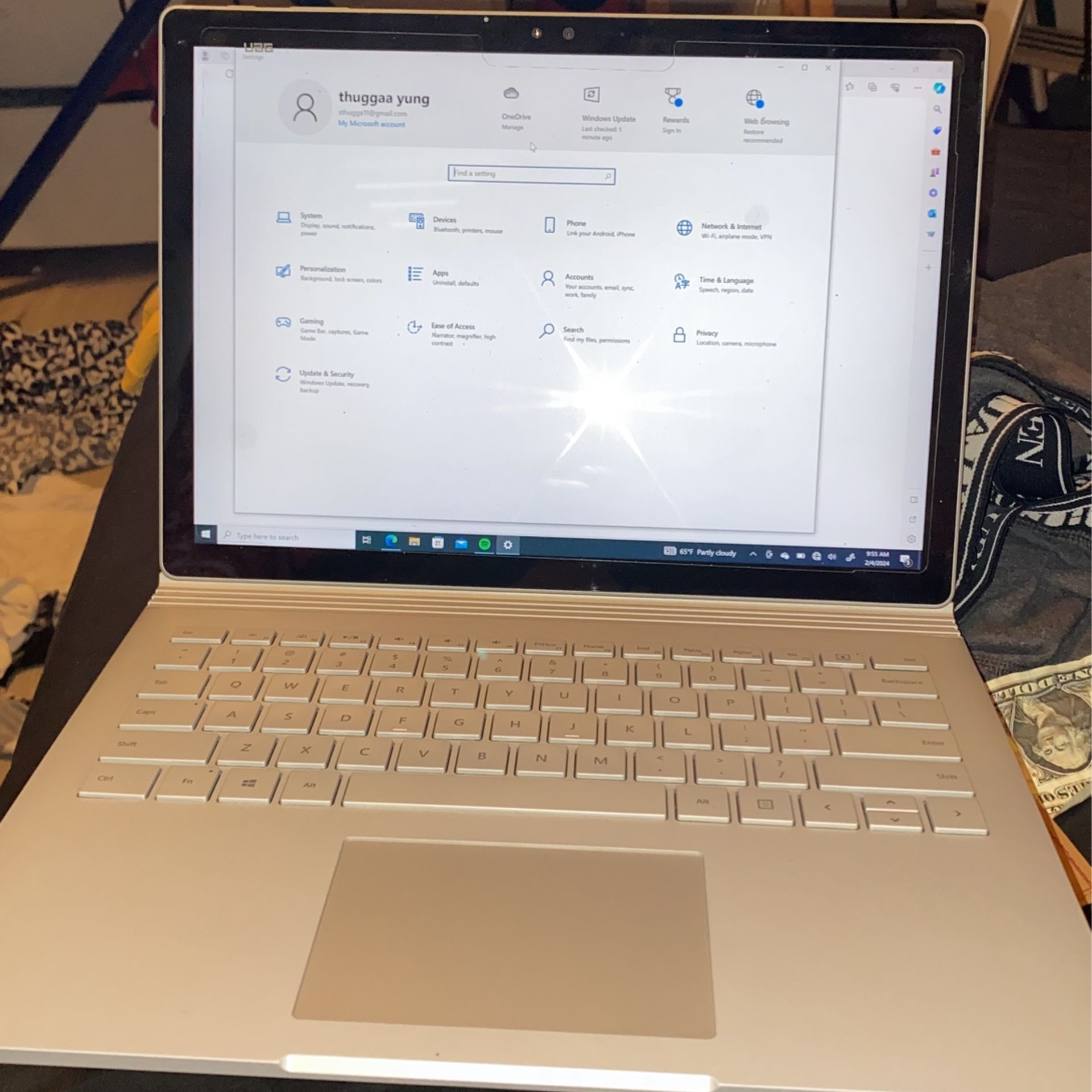 Microsoft Surface Pro 12 Inch Almost New