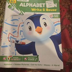 Alphabet Write And Rewrite Book