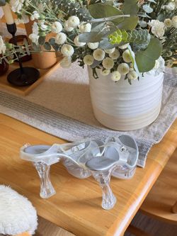 Clear PVC Sculptural Heels
