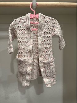 Crochet jacket size 12-18 months