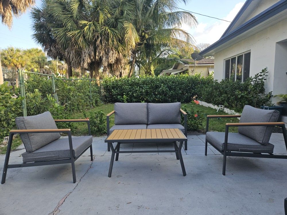 New And Assembled Heavy Duty Outdoor Patio Set