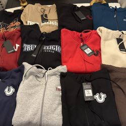 Mens Xl True Religion Hoodies 