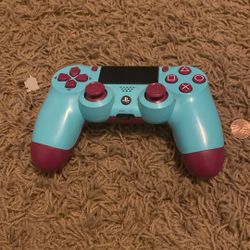 Blue And Purple PS4 Controller 