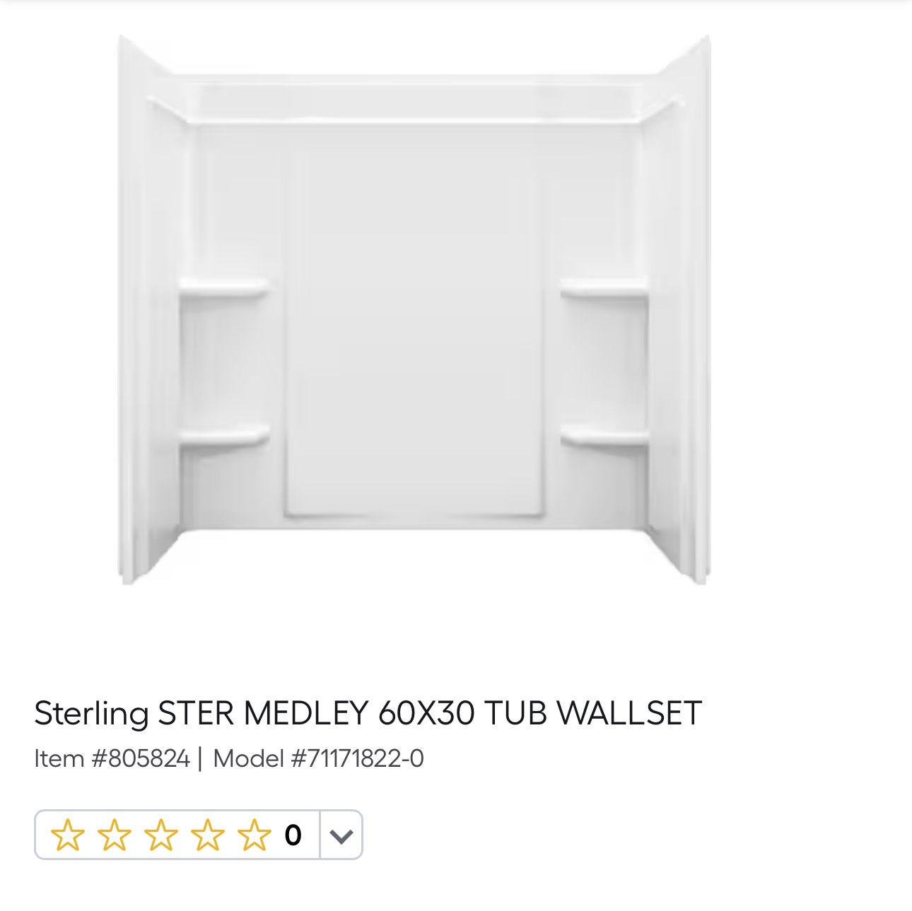 Bathtub And Bathtub Surround Right Side Drain