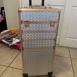 Makeup kit, hair kit , suitcase