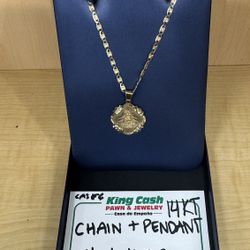 14kt Chain + Pendant