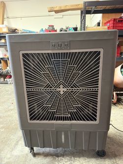 Mobile evaporative cooler