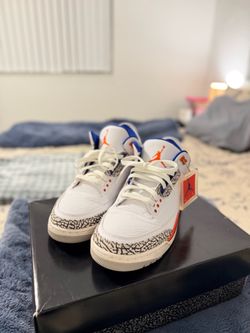 Nike Air Jordan 3 Retro Knicks Rivals 2019 Size 10.5 OG Box 136064-148 Excellent