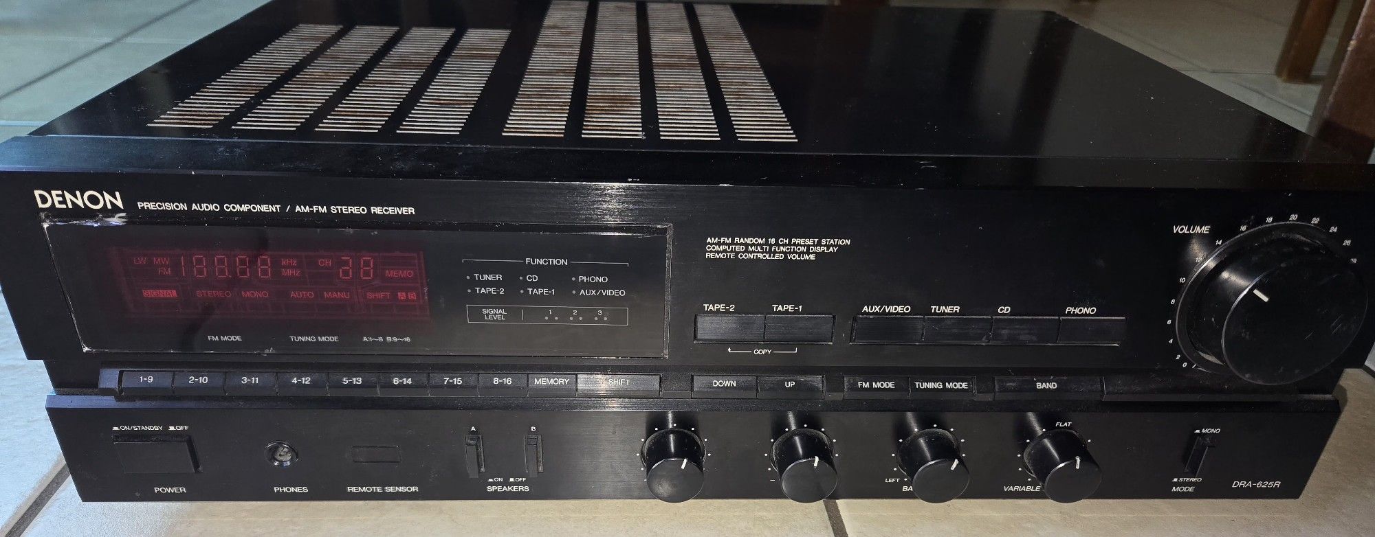 DENON Dra-625 Stereo Receiver