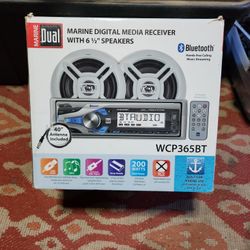 Stereo Radio With Bluetooth 