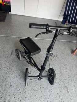 Brand new Foldable knee scooter wish disk breaks