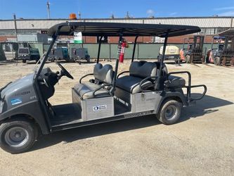 UTV GOLF CART 6 SEATS GAS 2WD CANOPY - 2018 CLUB CAR TRANSPORTER 6