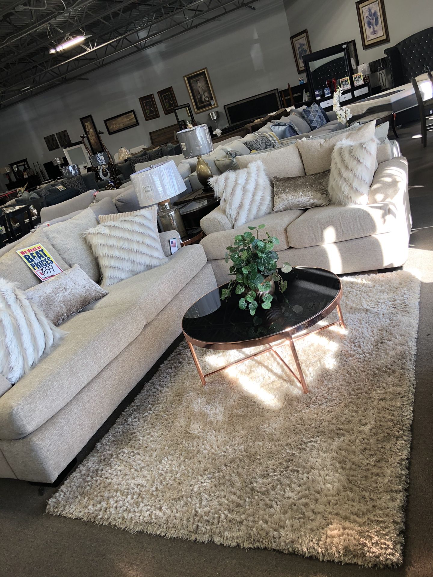 GORGEOUS SOFA AND LOVESEAT 😍‼️‼️ Easy Financing! $27 DOWN . 90 Days Same As Cash ! NO CREDIT NEEDED🙌🙏🙏🥂