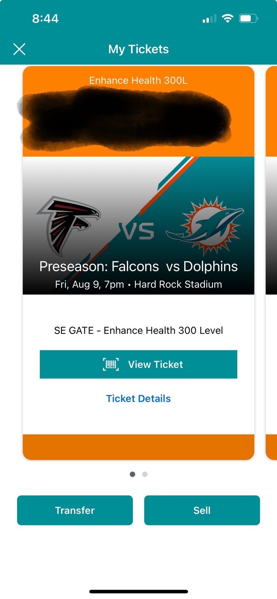Miami Dolphins Tickets 