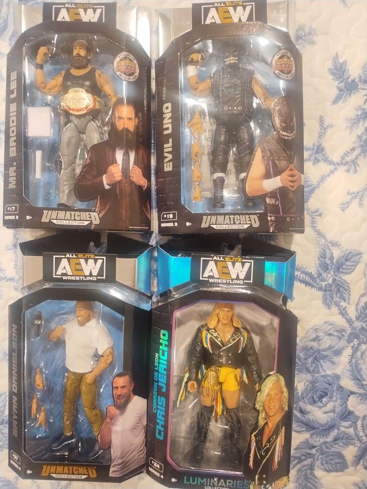 Brand New AEW Action Figures