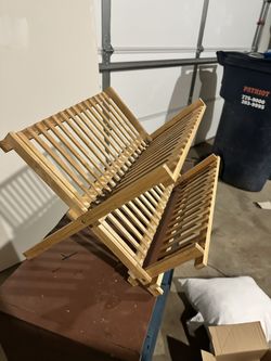 Bamboo Dish Rack
