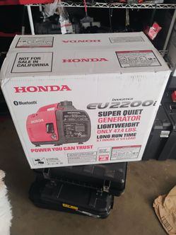 Honda generator 2200 quiet