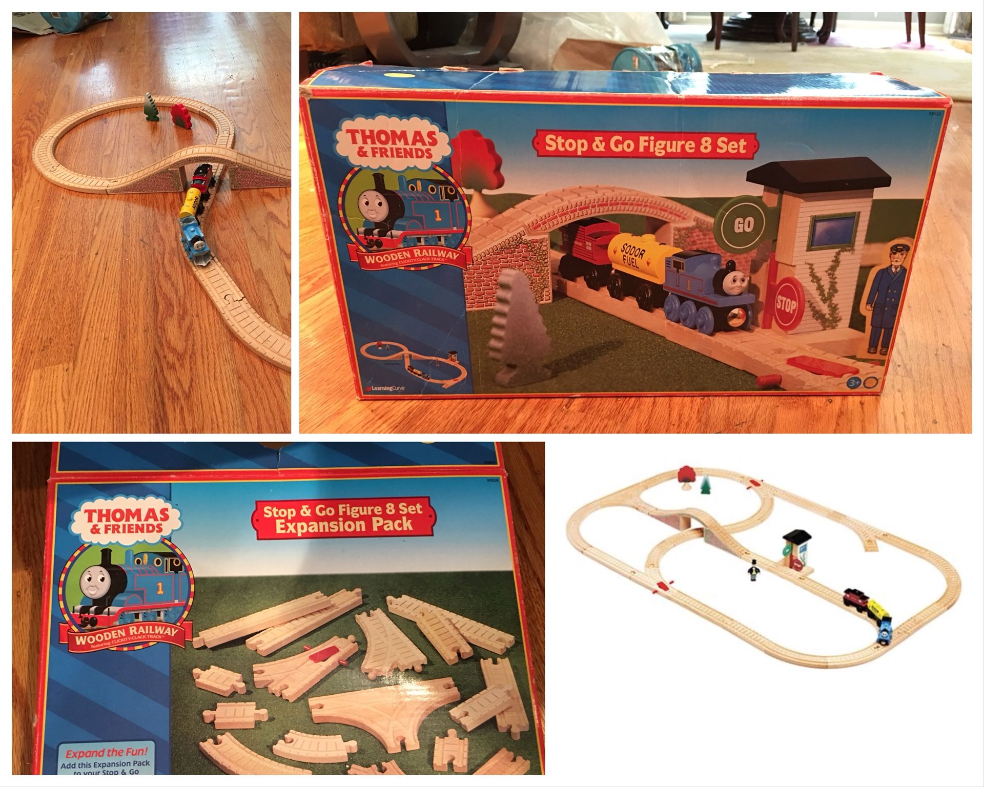 Thomas The Engine Tank Stop & Go Figure 8 Set and expansion set