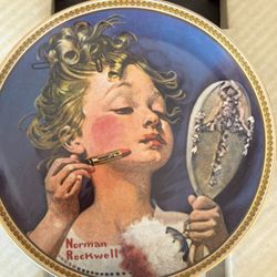 Lot of 24 Norman Rockwell plate Collectibles