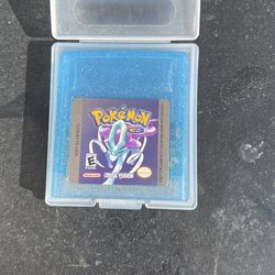 Pokemon Crystal Version GameBoy Color Game Cartridge