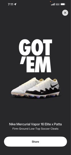Nike Mercury vapor 6 patta size 10