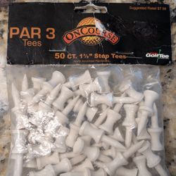 Bag of 50 Par 3 Golf Tees