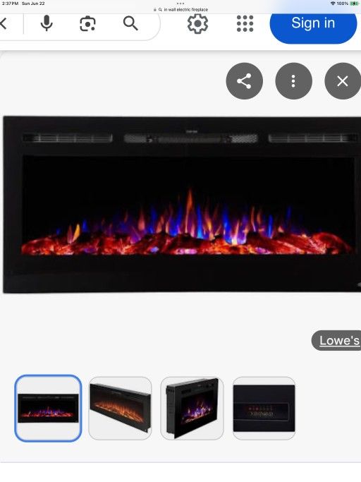 Electric Fireplace