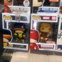 Pop Funkos - Marvel And DC (1 Of Several Posted)