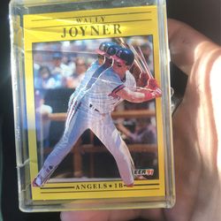Wally Joyner Baseball Card