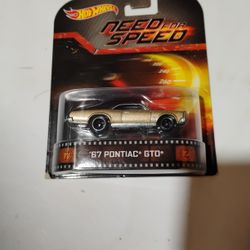 Hot Wheels Need For Speed 67 Pontiac GTO