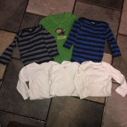Long Sleeve Onesies - 6 months